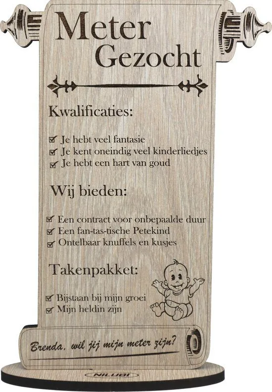 Wil jij mijn meter zijn?