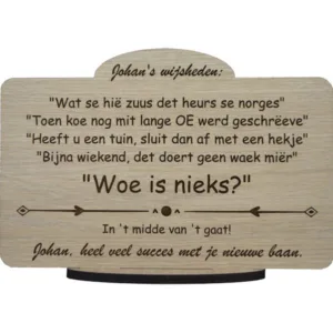 succes wensen
